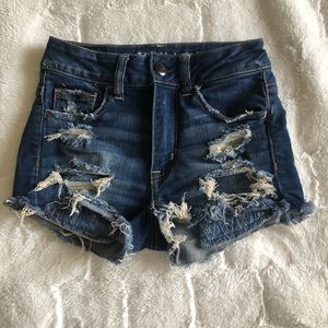 american eagle super stretch shorts!!